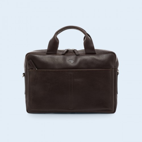 Skórzana torba biznesowa - Nonconformist Sharp4 Bag brown