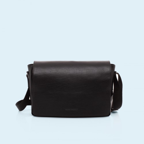Skórzana torba biznesowa - Nonconformist shoulder bag black