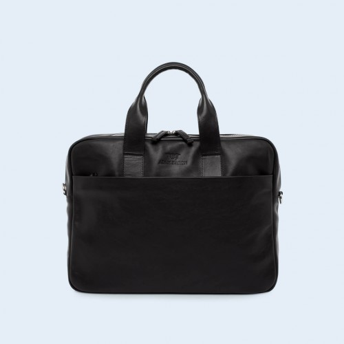 Skórzana teczka biznesowa - Nonconformist Sharp1 Bag black