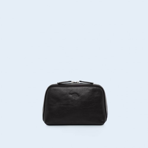 Kosmetyczka skórzana - Verity Cosmetic Bag black