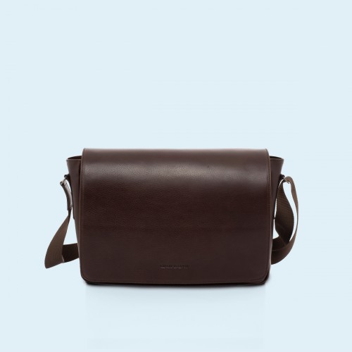 Skórzana torba biznesowa - Nonconformist shoulder bag brown